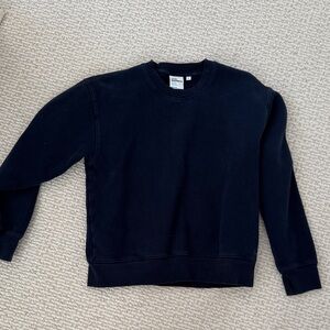 TNA Admiral Cozy Sweatfleece Perfect Crewneck Sweater